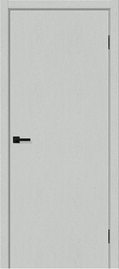 Глухая межкомнатная дверь с покрытием ПЭТ, Браво-0.П, цвет: Grey Silkwood, из серии Bravo A, Глухая межкомнатная дверь с покрытием ПЭТ, Браво-0.П, цвет: Grey Silkwood, из серии Bravo A,