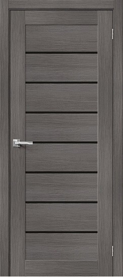 Глухая межкомнатная дверь из экошпона Браво-22, цвет: Grey Melinga, из серии Bravo X, 200*90 Глухая межкомнатная дверь из экошпона Браво-22, цвет: Grey Melinga, из серии Bravo X, 200*90