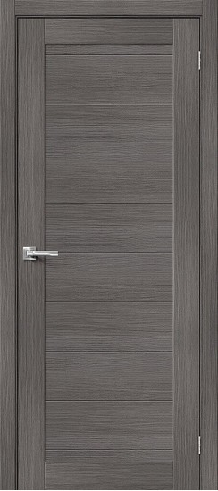 Глухая межкомнатная дверь из экошпона Браво-21, цвет: Grey Melinga, из серии Bravo X, 200*90 Глухая межкомнатная дверь из экошпона Браво-21, цвет: Grey Melinga, из серии Bravo X, 200*90