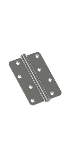 Петля дверная Bravo HMS-2-4B 100*75*2,5 Uni, цвет: Chrome