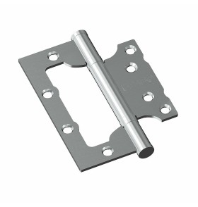 Петля дверная Bravo F-4-2BB 100*75*2,5, цвет: SC МатХром