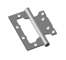 Петля дверная Bravo F-4-2BB 100*75*2,5, цвет: C Хром