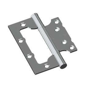 Петля дверная Bravo F-4-2BB 100*75*2,5, цвет: C Хром