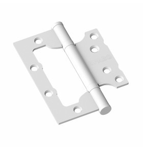 Петля дверная Bravo F-4-2BB 100*75*2,5, цвет: W Белый