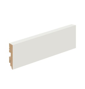 Плинтус МДФ Тип-0, цвет: White Matt