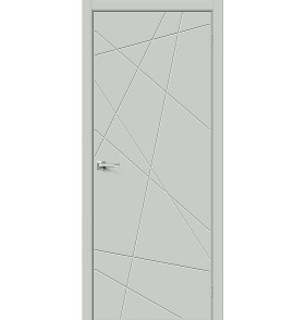 Дверь Граффити-5.Д.П, цвет: Grey Silk