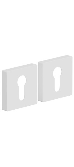 Накладка под цилиндр Bravo AS-6CL, цвет: SWhite Накладка под цилиндр Bravo AS-6CL, цвет: SWhite