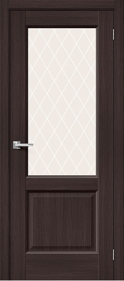 Остекленная межкомнатная дверь из экошпона Неоклассик-33, цвет: Wenge Melinga, из серии Neoclassic, 200*60 Остекленная межкомнатная дверь из экошпона Неоклассик-33, цвет: Wenge Melinga, из серии Neoclassic, 200*60