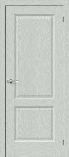 Глухая межкомнатная дверь из экошпона Неоклассик-32, цвет: Grey Wood, из серии Neoclassic, 200*70