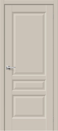 Глухая межкомнатная дверь с покрытием ПЭТ, Неоклассик-34, цвет: Cream Silk, из серии Neoclassic, 200*60