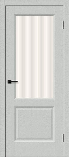 Остекленная межкомнатная дверь с покрытием ПЭТ, Неоклассик-33, цвет: Grey Silkwood, из серии Neoclassic, 200*80