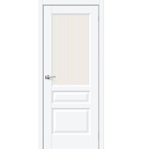 Дверь Неоклассик-35, цвет: White Silk