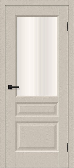 Остекленная межкомнатная дверь с покрытием ПЭТ, Неоклассик-35, цвет: Cream Silkwood, из серии Neoclassic, 200*60 Остекленная межкомнатная дверь с покрытием ПЭТ, Неоклассик-35, цвет: Cream Silkwood, из серии Neoclassic, 200*60