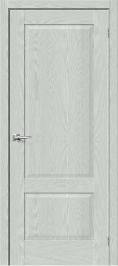 Глухая межкомнатная дверь из экошпона Прима-12, цвет: Grey Wood, из серии Prima, 200*60