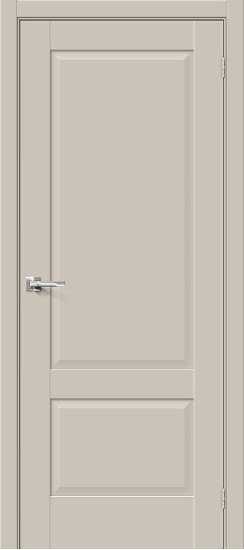 Глухая межкомнатная дверь с покрытием ПЭТ, Прима-12, цвет: Cream Silk, из серии Prima, 200*70 Глухая межкомнатная дверь с покрытием ПЭТ, Прима-12, цвет: Cream Silk, из серии Prima, 200*70