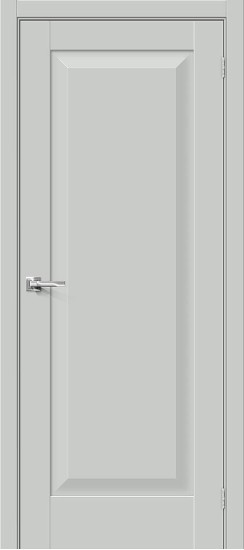 Глухая межкомнатная дверь с покрытием ПЭТ, Прима-20, цвет: Grey Silk, из серии Prima, 200*90 Глухая межкомнатная дверь с покрытием ПЭТ, Прима-20, цвет: Grey Silk, из серии Prima, 200*90