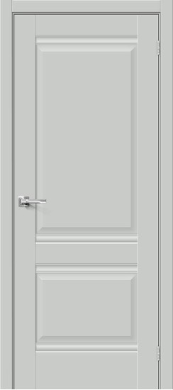 Глухая межкомнатная дверь с покрытием ПЭТ, Прима-2, цвет: Grey Silk, из серии Prima, 200*70 Глухая межкомнатная дверь с покрытием ПЭТ, Прима-2, цвет: Grey Silk, из серии Prima, 200*70