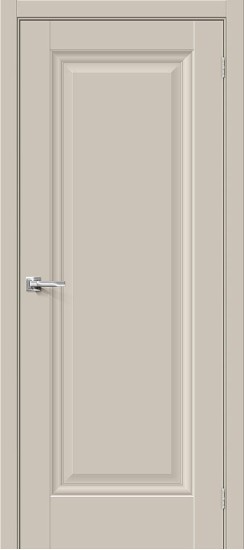 Глухая межкомнатная дверь с покрытием ПЭТ, Прима-0, цвет: Cream Silk, из серии Prima, 200*80