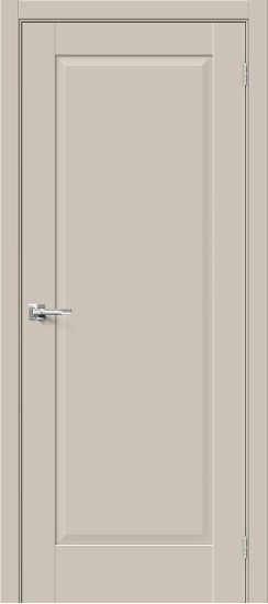 Глухая межкомнатная дверь с покрытием ПЭТ, Прима-10, цвет: Cream Silk, из серии Prima, 200*70 Глухая межкомнатная дверь с покрытием ПЭТ, Прима-10, цвет: Cream Silk, из серии Prima, 200*70