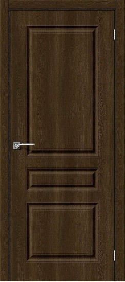 Глухая межкомнатная дверь с покрытием из винила, Скинни-14, цвет: Dark Barnwood, из серии Skinny, 200*70 Глухая межкомнатная дверь с покрытием из винила, Скинни-14, цвет: Dark Barnwood, из серии Skinny, 200*70