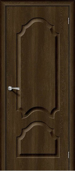 Глухая межкомнатная дверь с покрытием из винила, Скинни-32, цвет: Dark Barnwood, из серии Skinny, 200*90 Глухая межкомнатная дверь с покрытием из винила, Скинни-32, цвет: Dark Barnwood, из серии Skinny, 200*90