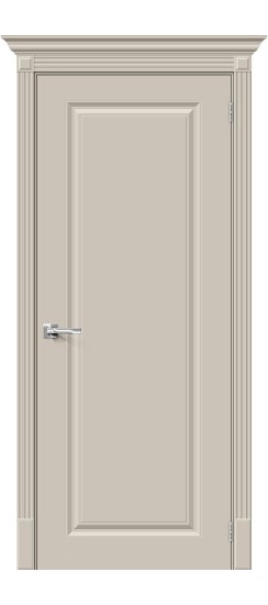 Глухая межкомнатная дверь с покрытием из эмали, Скинни-10, цвет: Creamy, из серии Skinny, 200*90 Глухая межкомнатная дверь с покрытием из эмали, Скинни-10, цвет: Creamy, из серии Skinny, 200*90