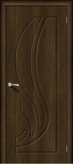 Глухая межкомнатная дверь с покрытием из винила, Лотос-1, цвет: Dark Barnwood, из серии Start, 200*60 Глухая межкомнатная дверь с покрытием из винила, Лотос-1, цвет: Dark Barnwood, из серии Start, 200*60
