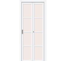 Складная дверь Твигги-11.3, цвет: White Silk
