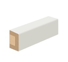 Рейка декоративная, цвет: Super White