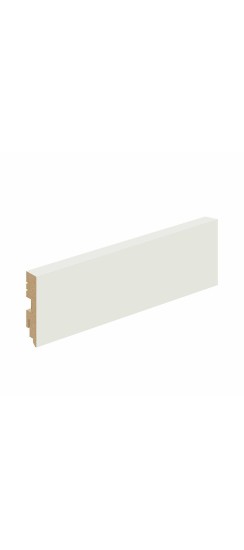 Плинтус МДФ Тип-0, цвет: Super White Плинтус МДФ Тип-0, цвет: Super White