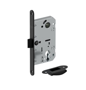 Замок для межкомнатной двери Bravo LP-3-CL, цвет: SBlack