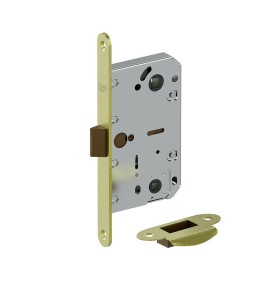 Защелка межкомнатная Bravo LP-3-WC, цвет: SGold