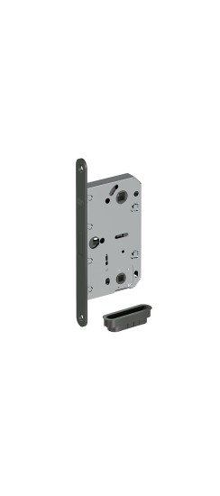 Защелка межкомнатная Bravo LM-3-WC, цвет: SGraphite