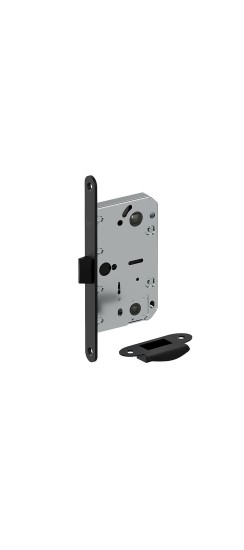 Защелка межкомнатная Bravo LP-3-WC, цвет: SBlack
