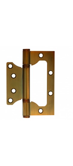 Петля накладная  VЕTTORE FLUSH 100×75×2.5mm MACC  (Кофе)