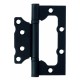 Петля накладная VETTORE FLUSH 125×75×2.5mm MBP (Чёрный матовый)