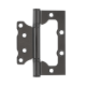 Петля накладная  VЕTTORE FLUSH 100×75×2.5mm BN  (Чёрный Никель)