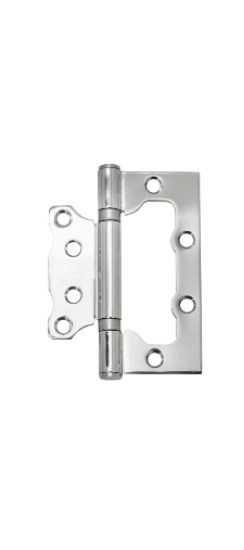 Петля накладная VETTORE FLUSH 100×75×2.5mm CP (Хром) Петля накладная VETTORE FLUSH 100×75×2.5mm CP (Хром)