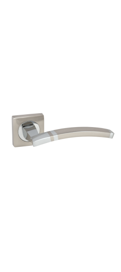 Ручка дверная VЕTTORE R06.157 SN/CP (Сатин/Хром) Ручка дверная VЕTTORE R06.157 SN/CP (Сатин/Хром)