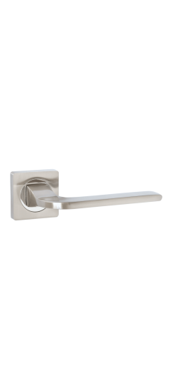 Ручка дверная VЕTTORE R06.130 SN/CP (Сатин/Хром) Ручка дверная VЕTTORE R06.130 SN/CP (Сатин/Хром)