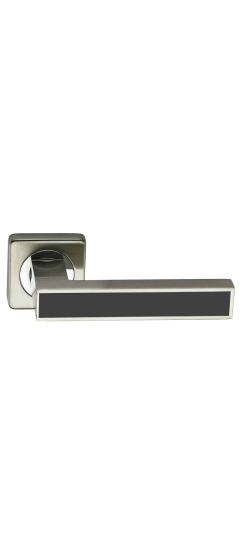 Ручка дверная VЕTTORE R06.120 SN/CP/BL (Сатин/Хром/Чёрная Вставка) Ручка дверная VЕTTORE R06.120 SN/CP/BL (Сатин/Хром/Чёрная Вставка)