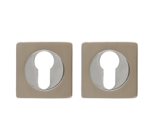 Декоративная накладка под цилиндр  VЕTTORE ET 0601 SN/CP  (Сатин/Хром)