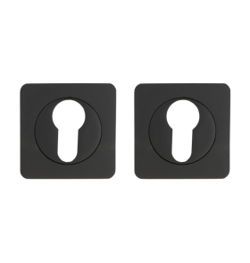 Декоративная накладка под цилиндр  VЕTTORE ET 0601 MBP  (Чёрный Матовый)