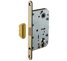 Межкомнатный механизм под цилиндр VЕTTORE 410 C-S MAGNET AB (Бронза)