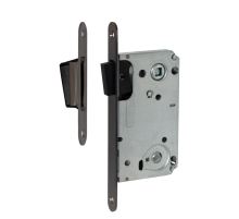 Межкомнатный механизм под фиксатор  VЕTTORE WC 530 B-S MAGNET BN  (Чёрный Никель)
