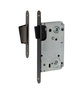 Межкомнатный механизм под фиксатор  VЕTTORE WC 530 B-S MAGNET BN  (Чёрный Никель)