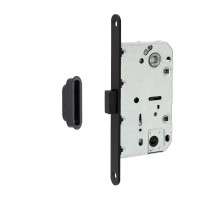 Межкомнатный механизм под фиксатор VЕTTORE WC 410 B-S MAGNET MBP  (Чёрный Матовый)