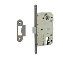 Межкомнатный механизм под цилиндр VЕTTORE 410 C-S KEVLAR GR (Графит)