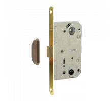 Межкомнатный механизм под фиксатор  VЕTTORE WC 410 B-S MAGNET GP  (Золото)