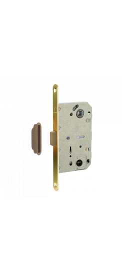 Межкомнатный механизм под фиксатор  VЕTTORE WC 410 B-S MAGNET GP  (Золото)